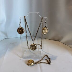 Vintage DKNY bottle cap trio